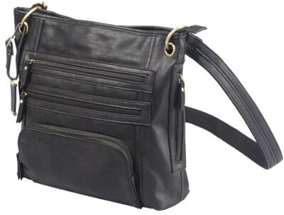 Bulldog BDP038 Cross Body Purse  Shoulder Most Small Pistols/Revolvers Leather B