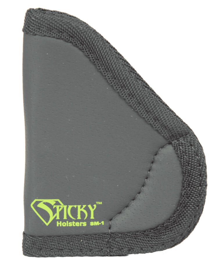 Sticky Holsters SM1 SM-1 IWB Size 1 Black/Green Latex Free Rubber Fits Beretta Tomcat/Bobcat Fits 2.40-2.75" Barrel Ambidextrous