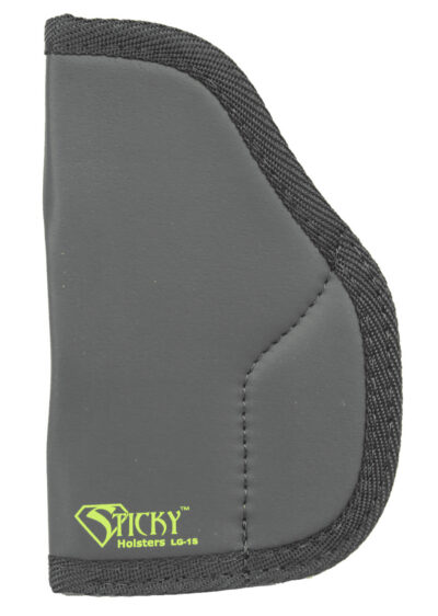 Sticky Holsters LG1S LG-1S  Black/Green Latex Free Rubber Fits 1911 3-4″ Ambidextrous
