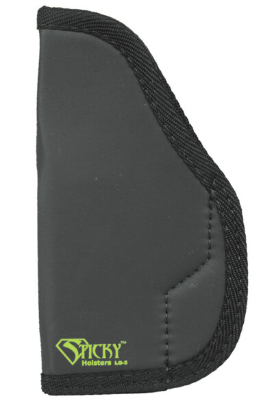 Sticky Holsters LG3 LG-3  Black/Green Latex Free Rubber Fits Glocks up to 4.75″ Ambidextrous