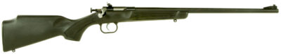 Crickett KSA2240 Youth  22 LR 1rd 16.12″ Blued Barrel & Receiver, Fixed Front/Adjustable Rear Peep Sights, Black Synthetic Stock w/11.5″ LOP, Rebounding Firing Pin Safety