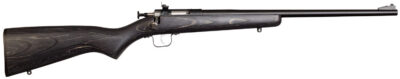 Crickett KSA2244 Youth  22 LR 1rd 16.12″ Blued Barrel & Receiver, Fixed Front/Adjustable Rear Peep Sight, Black Laminate Stock w/11.5″ LOP, Rebounding Firing Pin Safety