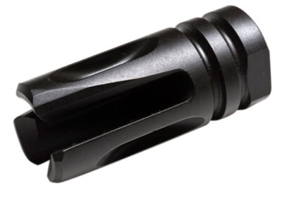 Wilson Combat TRATHG68 Accu-Tac Flash Hider Black Matte Melonite Steel with 5/8″-24 tpi Threads, 1.99″ OAL &  .865″ Diameter for 30 Cal AR-Platform