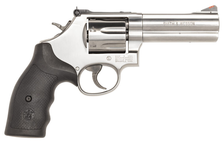 MODEL 686 PLUS L-FRAME 357 MAGNUM REVOLVER MODEL 686 PLUS L-FRAME 357 MAGNUM 4.13” BBL 7 ROUND SS/BLACK