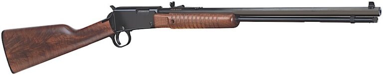 Henry H003T Pump  22 Short,Long,LR 16 LR/21 Short 20" Black American Walnut Right