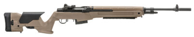 Springfield Armory MP9220 M1A Loaded Precision 308 Win 10+1 22″ National Match Carbon Steel Barrel Black Parkerized Rec Flat Dark Earth Archangel Precision with Adjustable LOP & Comb Stock Right Hand
