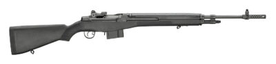Springfield Armory MA9226CA M1A Loaded *CA Compliant 308 Win/7.62x51mm 10+1 22″ Black Parkerized Medium National Match Barrel, Black Parkerized Steel Receiver, Black Synthetic Fixed Stock