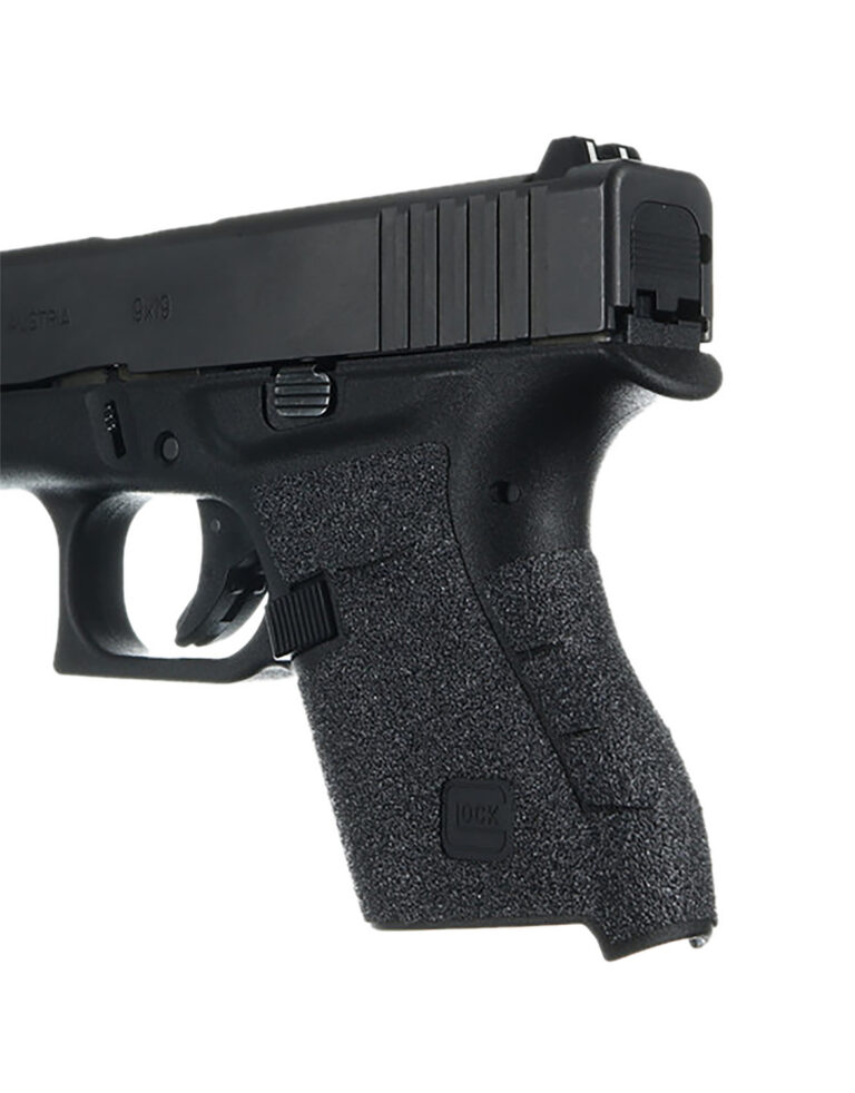Talon Grips 108G Adhesive Grip Compatible w/Glock 42, Black Textured Granulate