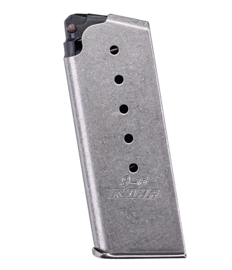 Kahr Arms MK620 MK9 9mm Luger Kahr MK9,PM9,CM9,Covert 6rd Silver Detachable
