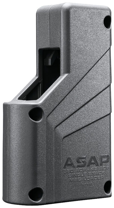 Butler Creek BCA1XSML ASAP Universal Mag Loader Single Stack Style Black Polymer Fits 9mm – 45 ACP Caliber Pistols