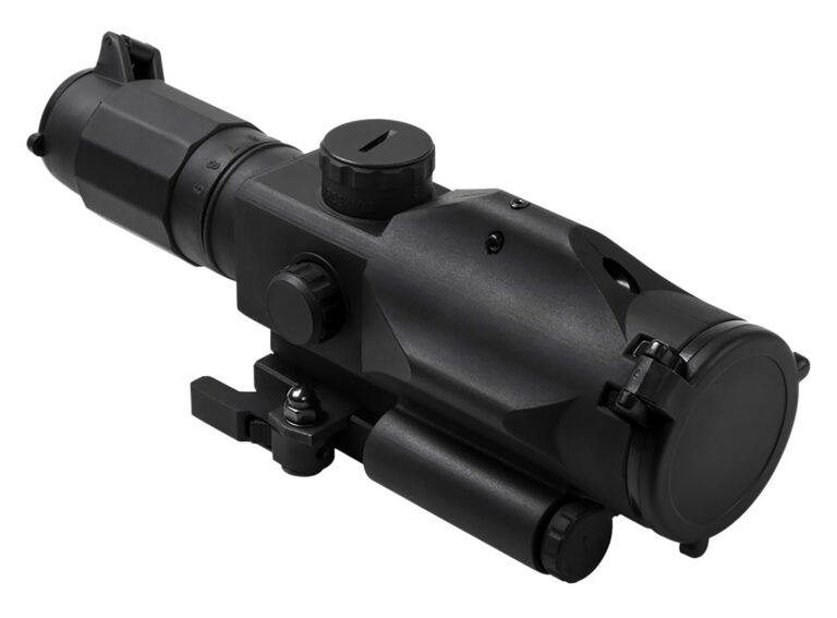 NcStar VSRTP3940GV3 SRT  Gen 3 Black Hardcoat Anodized 3-9x40mm Illuminated P4 Sniper Reticle Green Laser