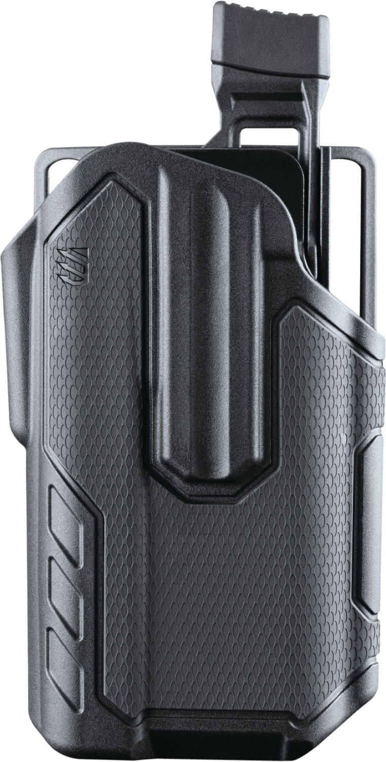 Blackhawk 419001BBR Omnivore OWB Black Polymer Belt Slide Fits Most Semi Autos w/SureFire X300/X300U-A Lights Right Hand