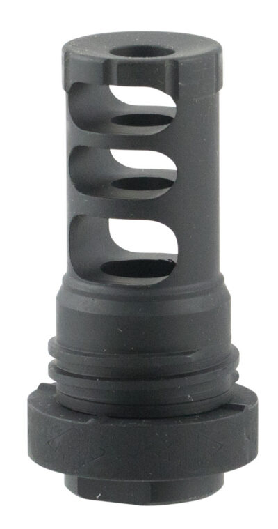 Yankee Hill 5M2QD QD Muzzle Brake Black Steel with 1/2″-28 tpi Threads & 2.50″ OAL for 5.56x45mm NATO AR-Platform