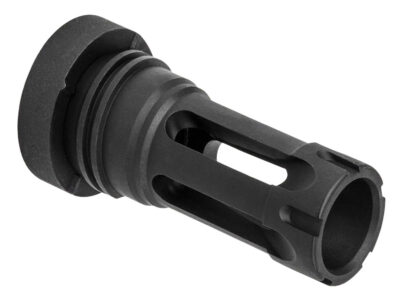 Yankee Hill 430228A QD  30 Caliber Muzzle Brake 1/2″-28 tpi Black Steel