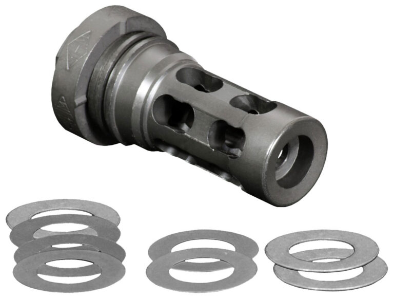 Yankee Hill 4302MB28A QD  30 Caliber Muzzle Brake 1/2"-28 tpi Steel