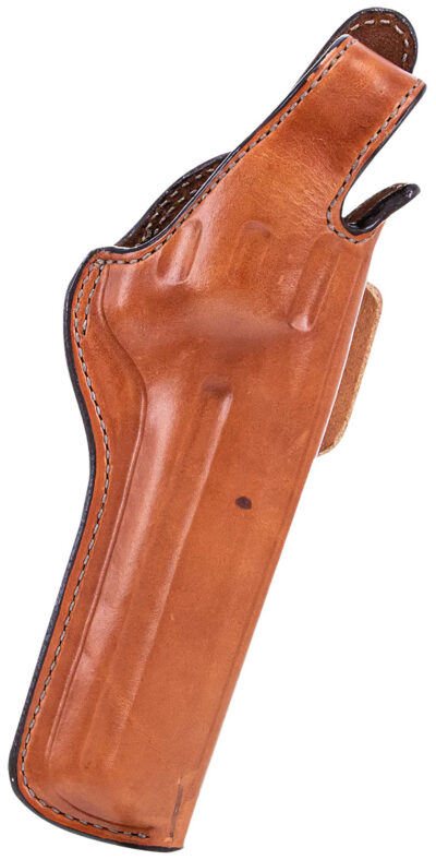 Bianchi 10277 5BHL Thumbsnap  OWB Size 05 Tan Leather Belt Loop Fits S&W K Frame/Taurus 415T 2-2.25″ Barrel Right Hand