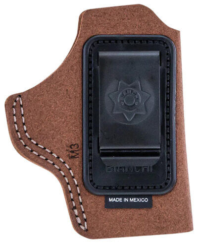 Bianchi 10376 6  IWB 2-3″ Colt; Ruger; S&W Similar K/L Frame Leather Tan