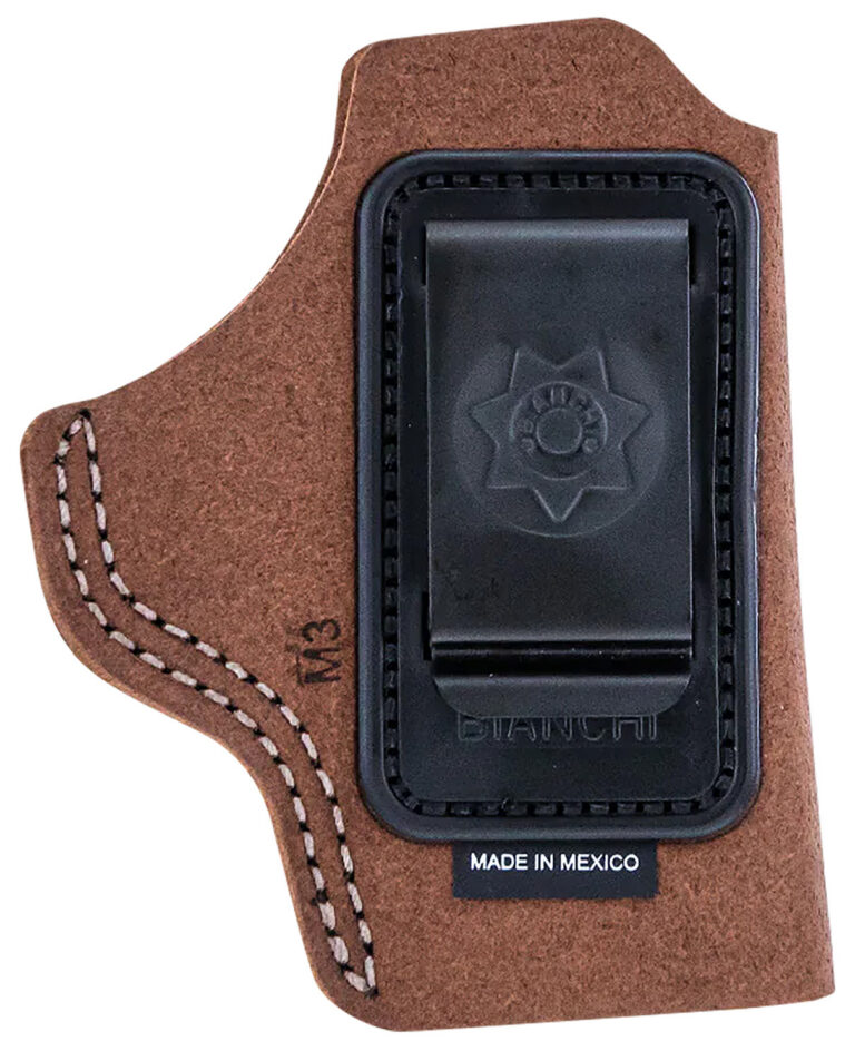 Bianchi 10376 6  IWB 2-3" Colt; Ruger; S&W Similar K/L Frame Leather Tan