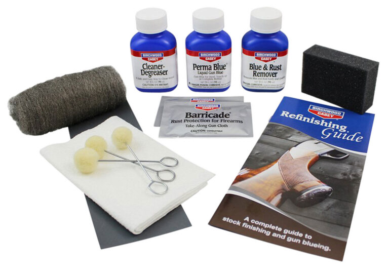 BIRCHWOOD CASEY PERMA BLUE PASTE GUN BLUE FINISHING KIT