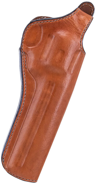 Bianchi 12686 Cyclone  OWB Tan Leather Fits 6″ Astra 357, 6-6.5″ Colt, S&W Colt; S&W 27,28,29,610; Taurus Belt Loop Mount Right Hand