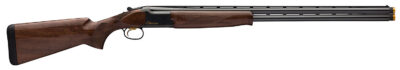 Browning 018073304 Citori CXS 12 Gauge Break Open 3″ 2rd 28″ Polished Blued Back-Bored Vent Rib Barrel, Polished Blued Steel Receiver, Fixed Gloss Black Walnut Wood Stock