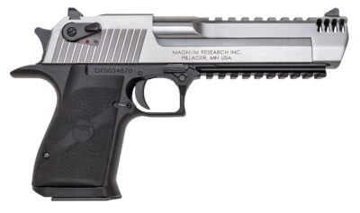 MR DESERT EAGLE 50AE 6 BLK ALUM FRAME SS SLIDE