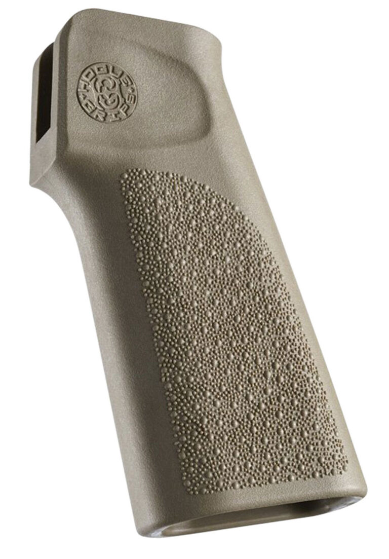 Hogue 13103 Vertical Grip 15 Degree Cobblestone Flat Dark Earth Polymer for AR-15, M16