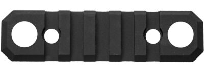 GrovTec US Inc GTSW231 3.1 Inch 5 Slot with Push Button Bases Keymod  Black Anodized