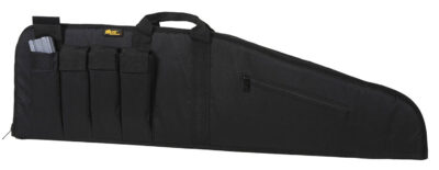 US PeaceKeeper P20035 MSR Case Water Resistant Black 600D Polyester w/ Brushed Tricot Liner 2″ Padding & Lockable Zippers