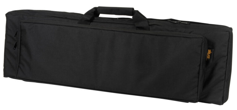 US PeaceKeeper P30036 RAT Case Water Resistant Black 600D Polyester w/ Padding Adjustable Straps Air Vents & Front Pocket w/ Triple Mag Pouch