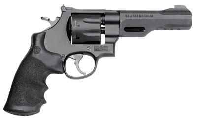 Smith & Wesson 170269 Model 327 Performance Center TRR8 357 Mag or 38 S&W Spl +P Black Stainless Steel 5″ Barrel & 8rd  Cylinder, Black Scandium Alloy N-Frame , Black Synthetic Grip , Optics Ready