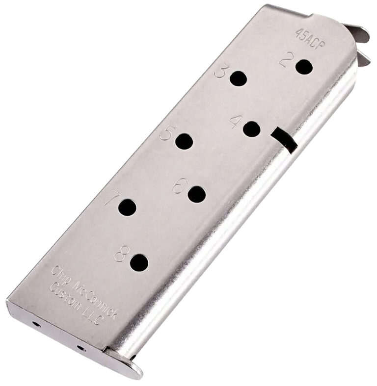 CMC Products 14110 Match Grade 8rd 45 ACP Fits 1911 Government Stainless Steel