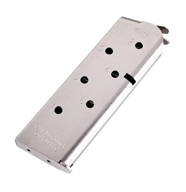 CMC Products 14120 1911 Match Grade Compact 45 ACP 1911 Officer 7rd Stainless De
