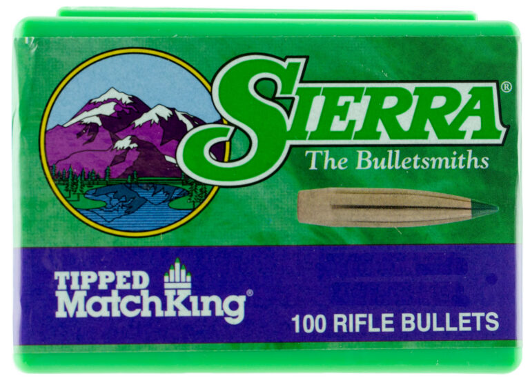 6.5MM CALIBER TIPPED MATCHKING BULLETS TIPPED MATCHKING 6.5MM (0.264'') 130GR POLYMER TIP 100/BOX
