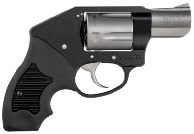 Charter Arms 53911 Off Duty  Compact 38 Special, 5 Shot 2″ Matte Stainless Steel Barrel & Cylinder, Black Aluminum Frame w/Black Finger Grooved Rubber Grip