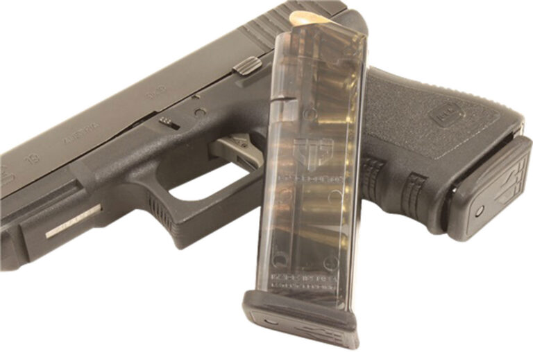 ETS Group GLK-19-10 Glock Compatible 9mm Luger Glock G19, 26 10rd Clear Detacha