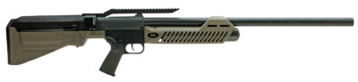 Umarex 2252635 Hammer  PCP .50 Cal 2 Shot Black Barrel & Receiver, OD Green Fixed Synthetic Stock, AR Magpul Style Grip