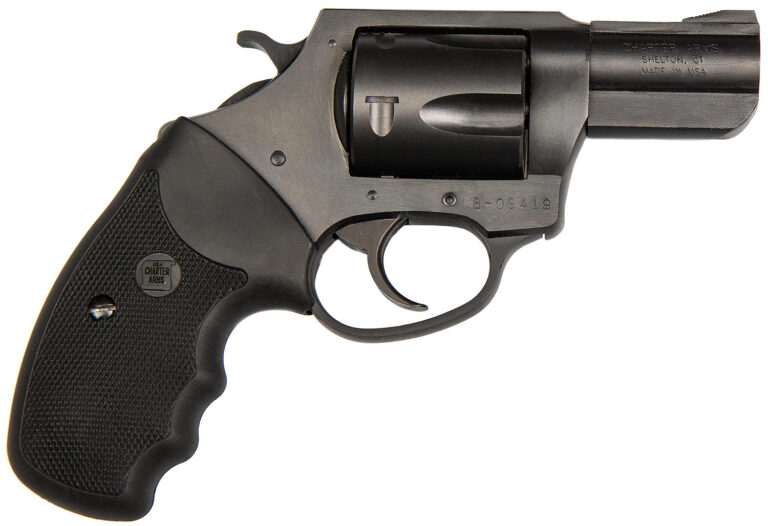 Charter Arms 69920 Pitbull  9mm Luger 5rd, 2.20" Black Nitride Steel Barrel, Cylinder & Frame w/Black Finger Grooved Rubber Grip