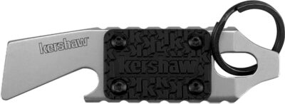 Kershaw 8800X PT-1  3CR13 Steel Fixed 3Cr13MoV SS 2.75″ Long Black K Textured Glass-Filled Nylon Handle