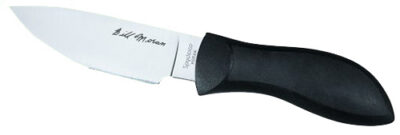 Spyderco FB02P Moran  3.88″ Fixed Drop Point Plain Satin VG-10 SS Blade/Black FRN Handle Includes Sheath w/G-Clip