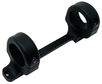 DNZ 12280 Game Reaper-Ruger Scope Mount/Ring Combo Matte Black 1″