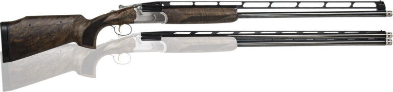 CZ 06582 All American Trap Combo 12 Gauge 32" 2 3" Brushed Stainless Fixed w/Adj