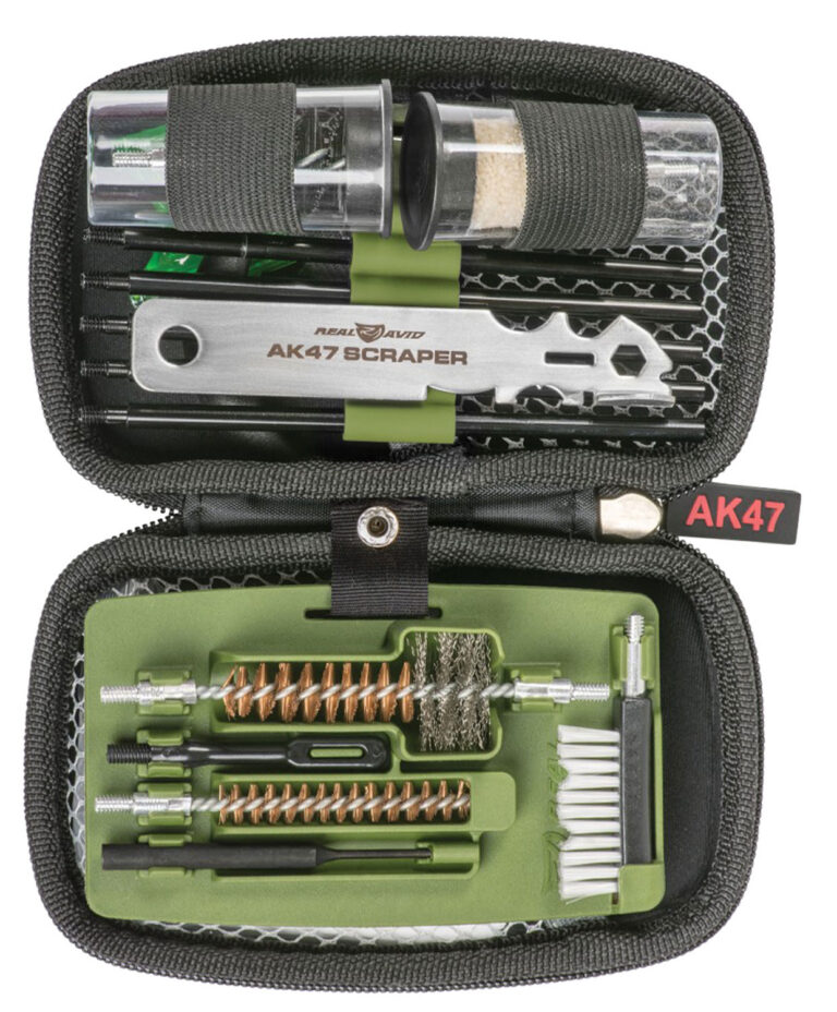 Real Avid AVGCKAK47 Gun Boss Cleaning Kit AK47/Green Weather Proof Ballistic Nylon Caset