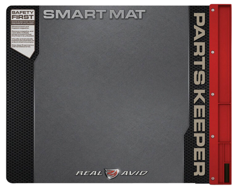 Real Avid AVUHGSM Handgun Smart Mat Black/Red 19" x 16"