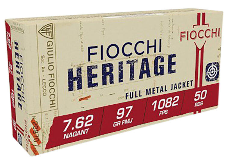 FIO HERITAGE 7.62NAGANT 97GR FMJ 50/20