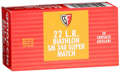 Fiocchi 22SM340 Exacta Super Match 22 LR 40 gr Round Nose (RN) 50 Bx/ 100 Cs