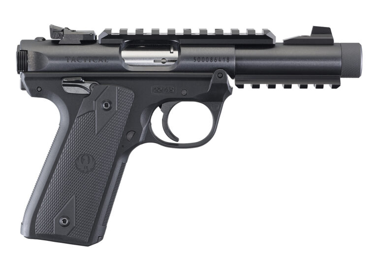 RUG MARK IV 22/45 22LR TACTICAL 4.4 TB AS OR