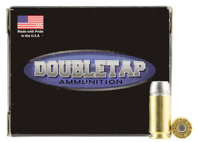 DoubleTap Ammunition 40200HC Hunter  40 S&W 200 gr Hard Cast Solid (HCSLD) 20 Bx