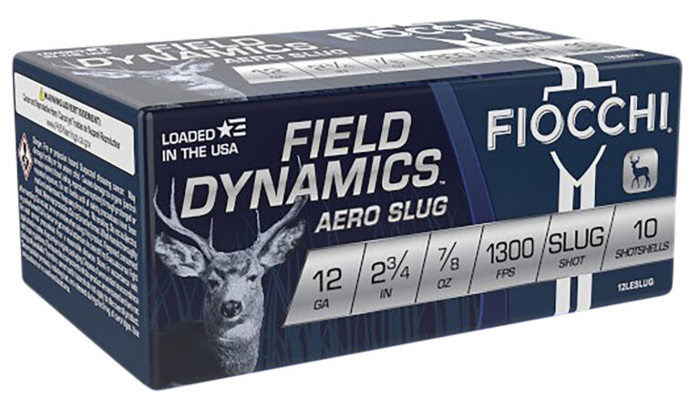 FIELD DYNAMICS AERO SLUG 12 GA 2-3/4'' SLUG SHOT SHOTGUN AMMO FIELD DYNAMICS AERO SLUG 12 GAUGE 2-3/4'' 7/8OZ SLUG 10/BOX