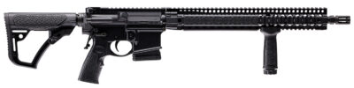 Daniel Defense 0214515175055 DDM4 V9 *CA Compliant 5.56x45mm NATO 16″ 10+1 Black Hard Coat Anodized 6 Position w/SoftTouch Overmolding Stock